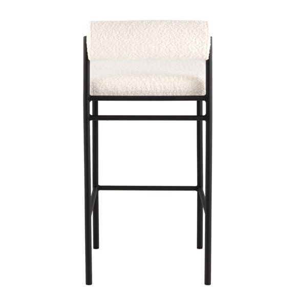 Стул полубарный Балла букле, молочный Стул полубарный Балла букле, молочный - фото 4