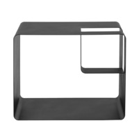 Фотография Столик журнальный Kassi, металл, черный Фотография товара Столик журнальный Kassi, металл, черный от компании ChiedoCover.