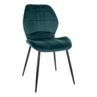 Фотография Стул кухонный Cone, темно-зеленый, черный от производителя ChiedoCover, картинка продукции, реальное фото товара Настоящее фото товара Стул кухонный Cone, темно-зеленый, черный, произведённого компанией ChiedoCover