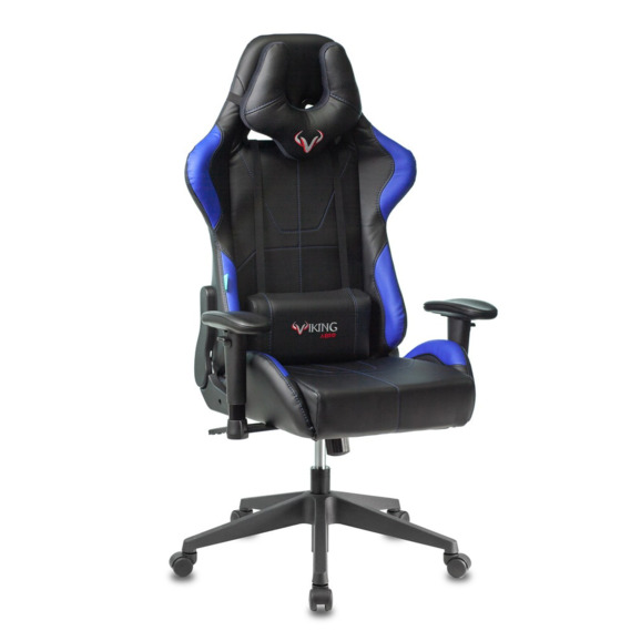 Кресло игровое VIKING 5 AERO BLACK EDITION искусственная кожа - фото 6