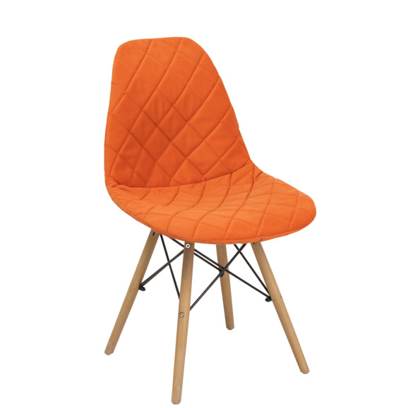 Чехол Е06 на стул Eames, оранжевый - фото 1