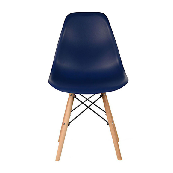 Стул пластиковый Eames, бук, сапфир - фото 2