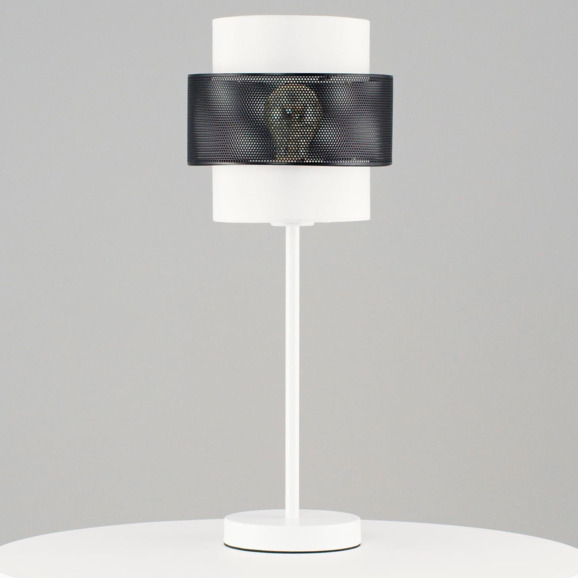 Лампа настольная Винс Джела, белая - фото 3