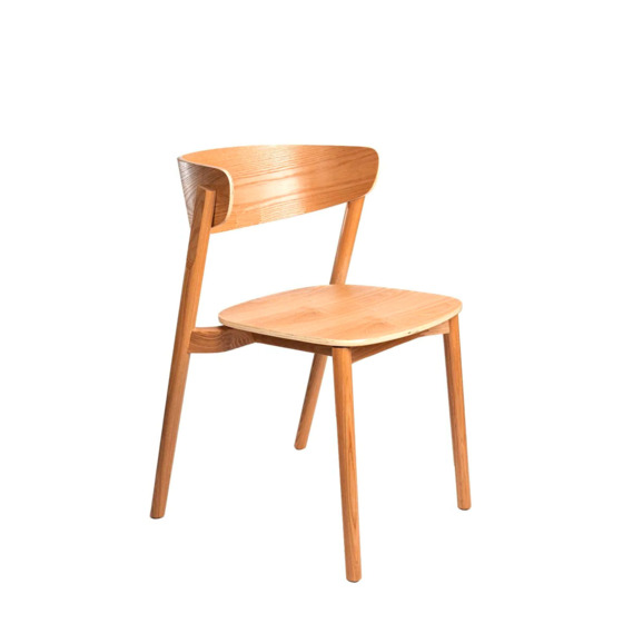Стул деревянный Блум, с твердым сиденьем - фото 1