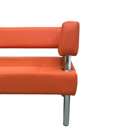 Диван Сантур трехместный, оранжевый - фото 6