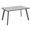 Настоящее фото товара Стол Brick M 120, бетон Портленд/ черный, произведённого компанией ChiedoCover