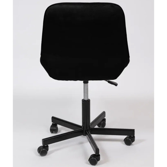 Стул Мускус, пятилучие, велюр, черный - фото 5