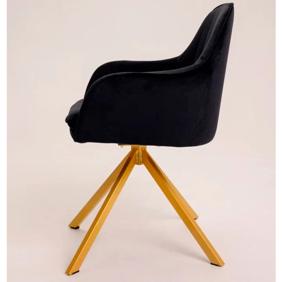 Кресло Сета, пирамида, черный, золотой - фото 5