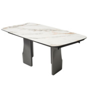 Фотография товара Стол BIRGER 200 KL-188 Контрастный мрамор, итальянская керамика от компании ChiedoCover.