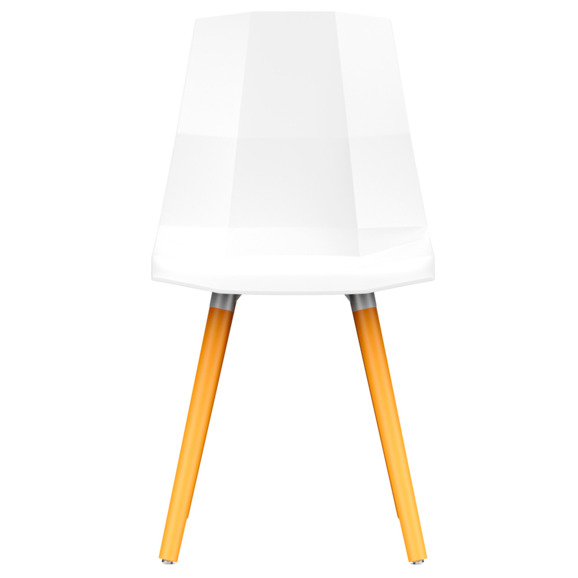 Стул Prism B, белый Стул Prism B, белый - фото 2