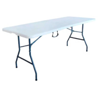 Фотография Стол складной Bastion, белый от производителя ChiedoCover, картинка продукции, реальное фото товара Настоящее фото товара Стол складной Bastion, белый, произведённого компанией ChiedoCover