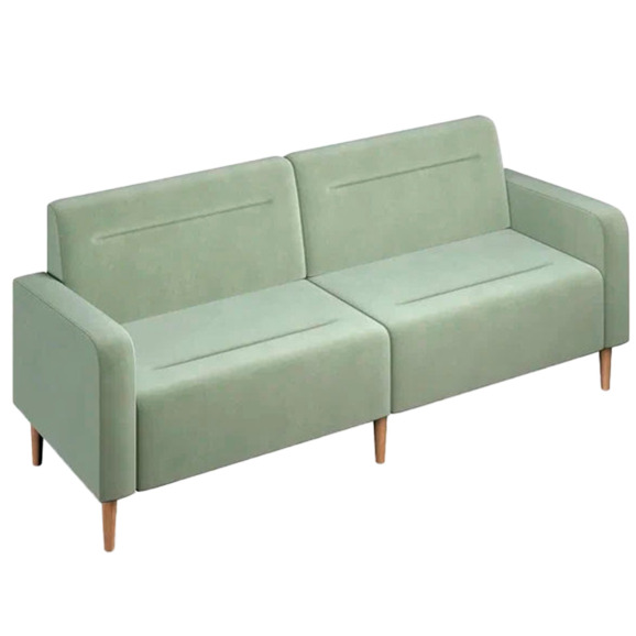 Диван Папилла, велюр, 202 см, оливковый Диван Папилла, велюр, 202 см, оливковый - фото 1