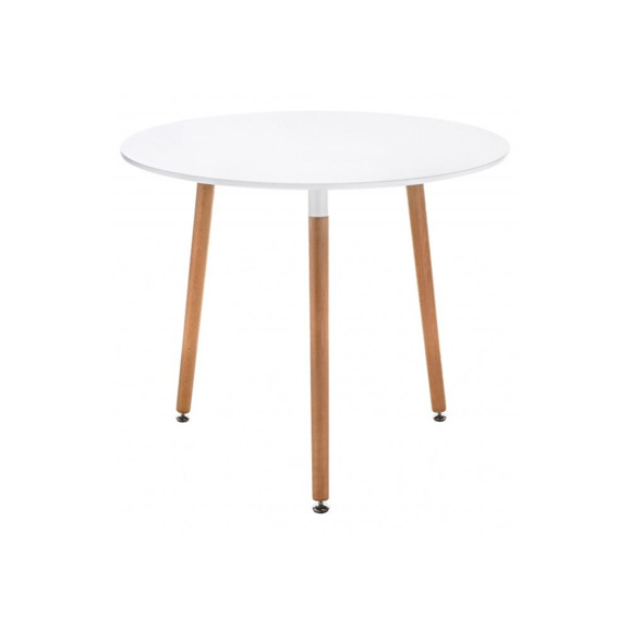 Стол деревянный Lorini 90 white - фото 1