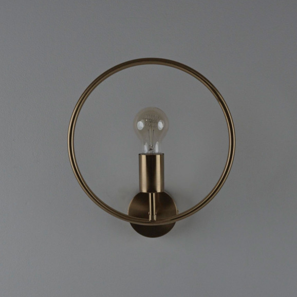 Светильник настенный Крейс Сахара, золотой - фото 3