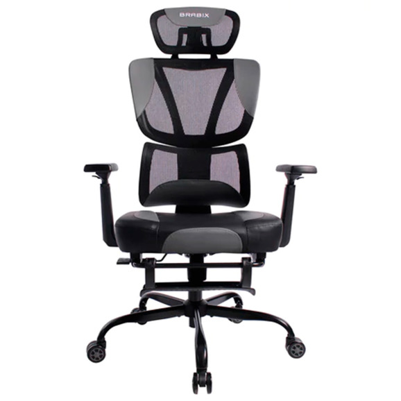 Кресло Estate, черный, серый Кресло Estate, черный, серый - фото 2