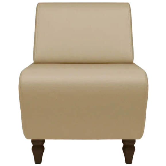 Кресло Лотик экокожа, санд - фото 2