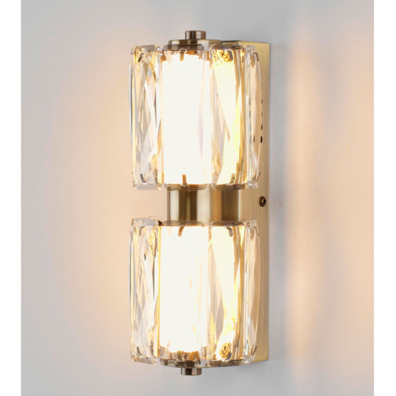 Светильник настенный светодиодный Пьер Призмик, латунь - фото 2