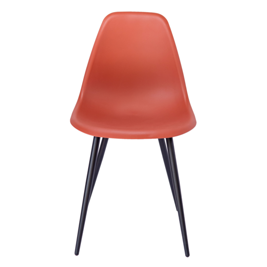 СТУЛ EAMES 25 Р ТЕРРАКОТОВЫЙ - фото 4