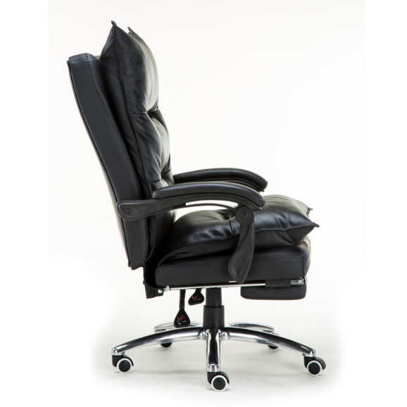 Кресло руководителя TopChairs Alpha, черное - фото 2