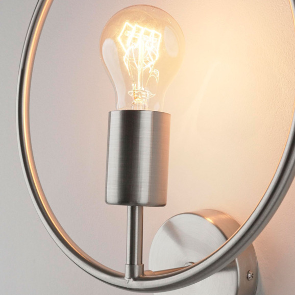 Светильник настенный Крейс Сахара, хром матовый - фото 7