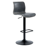 Настоящее фото товара Барный стул Nevada винтажный черный, произведённого компанией ChiedoCover