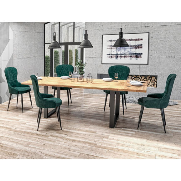 Стол Vega 160x90, массив, дуб - фото 3