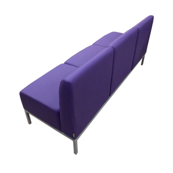 Диван Компакт трехместный, фиолетовый - фото 4