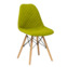 Настоящее фото товара Чехол Е07 на стул Eames, оливковый, произведённого компанией ChiedoCover