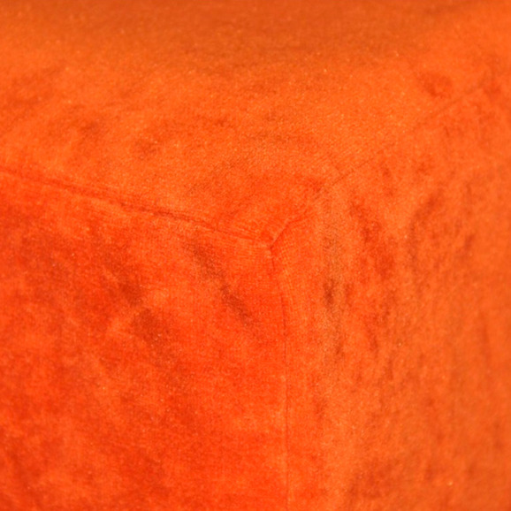 Диван Гидес трехместный, велюр Вельвет, оранжевый - фото 4