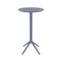 Настоящее фото товара Стол барный складной Sky Folding Bar Table 600, синий, произведённого компанией ChiedoCover
