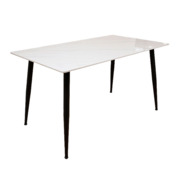 Фотография товара Стол Viktoria, белый глянец, 140 см от компании ChiedoCover.