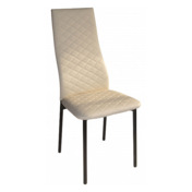 Фотография товара Стул Lima, ножки черные, бежевый от компании ChiedoCover.