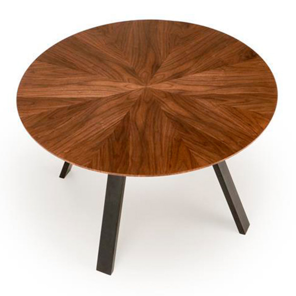 Стол обеденный Unity, орех, черный - фото 3