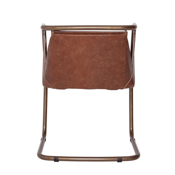 Кресло Gefest, кожа натуральная Mora Atillio Spa, каркас бронза - фото 7