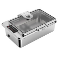 Настоящее фото товара Мармит электрический Aevum, встраиваемый с откидной крышкой, произведённого компанией ChiedoCover