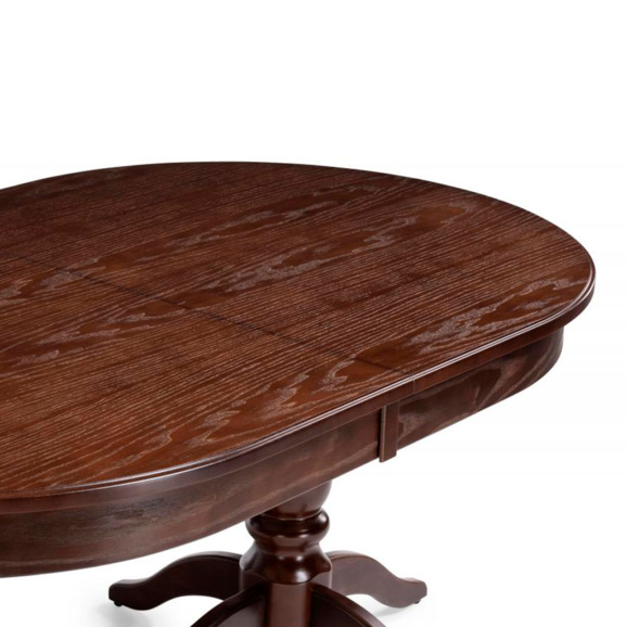 Деревянный стол Дейвер 160(220)х100х76 орех темный - фото 6