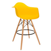 Фотография товара  Кресло Eames DAW Барное Желтое от компании ChiedoCover.