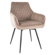 Фотография товара Стул кухонный Filter, поворотный, темно-бежевый, черный от компании ChiedoCover.