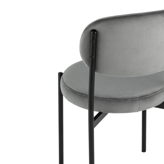 Стул Бриф NEW велюр, темно-серый Стул Бриф NEW велюр, темно-серый - фото 7