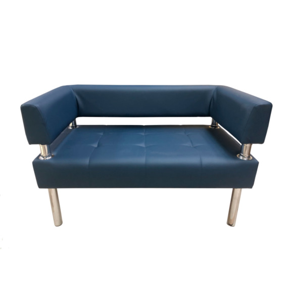 Диван Сантур двухместный, темно-синий - фото 6