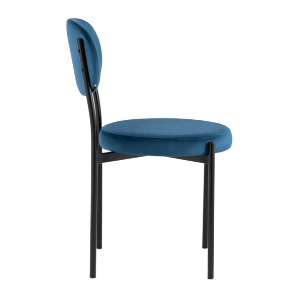 Стул Бриф NEW велюр, синий Стул Бриф NEW велюр, синий - фото 3