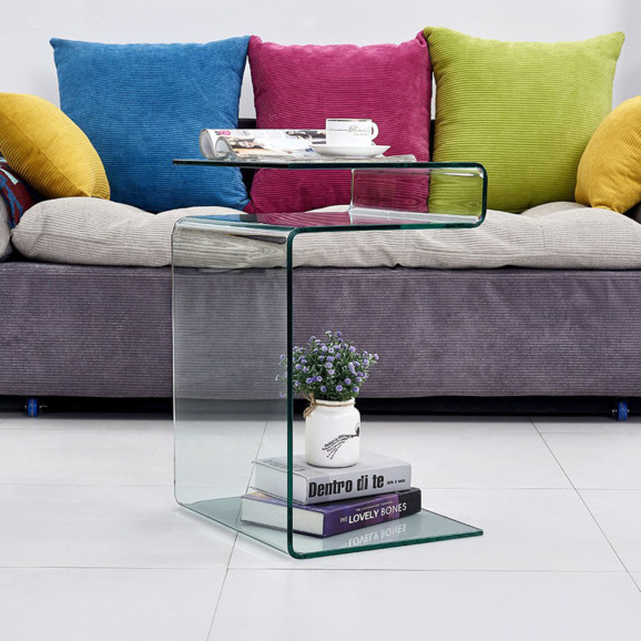 Журнальный стол Корсар, прозрачный - фото 2