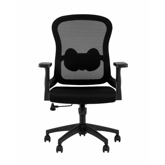 Кресло офисное TopChairs Petal, черный - фото 2