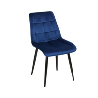 Настоящее фото товара Обеденный стул Чико, темно-синий, произведённого компанией ChiedoCover
