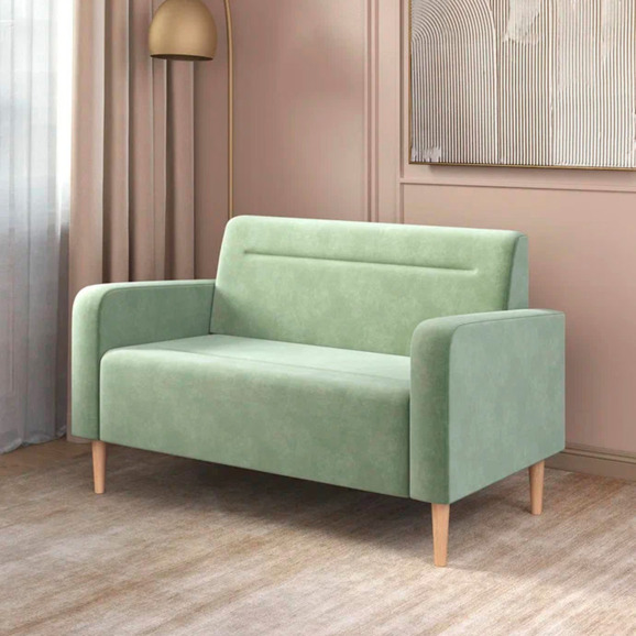 Диван Папилла, велюр, 132 см, оливковый Диван Папилла, велюр, 132 см, оливковый - фото 4