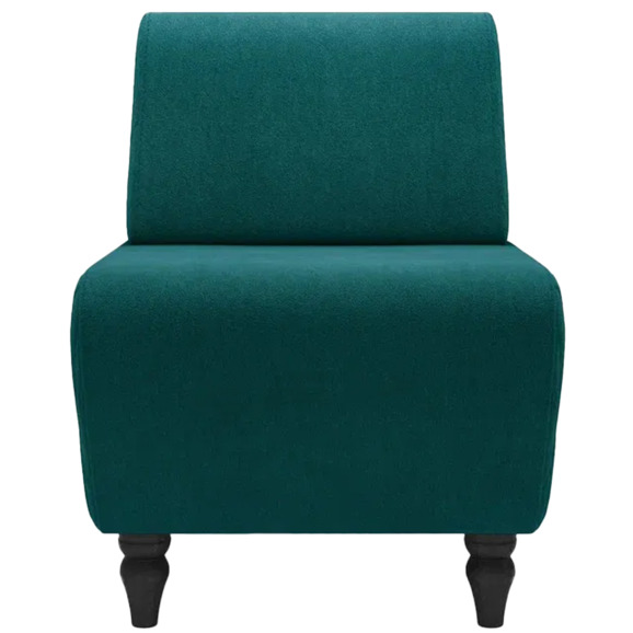 Кресло Лотик велюр, зеленый - фото 2