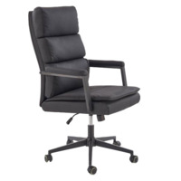 Настоящее фото товара Кресло компьютерное Chevron, черный, произведённого компанией ChiedoCover