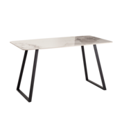 Фотография товара Стол обеденный Ecoforma, керамика, светлая столешница, 140*80 от компании ChiedoCover.