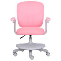 Фотография Кресло детское с подставкой для ног Scuttle, розовый Фотография товара Кресло детское с подставкой для ног Scuttle, розовый от компании ChiedoCover.