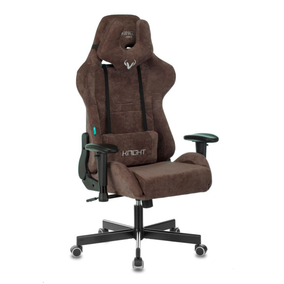 Кресло игровое Бюрократ Viking Knight LT10 Fabric коричневый - фото 1